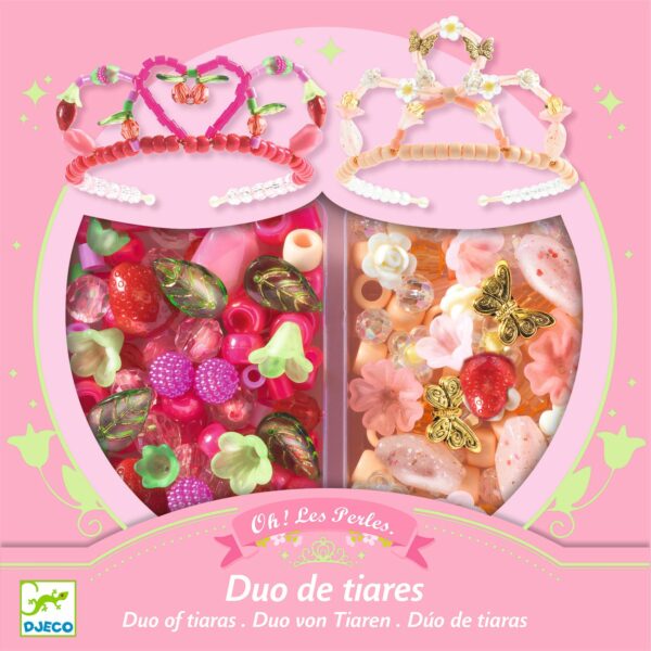 Duo de tiares, Rose